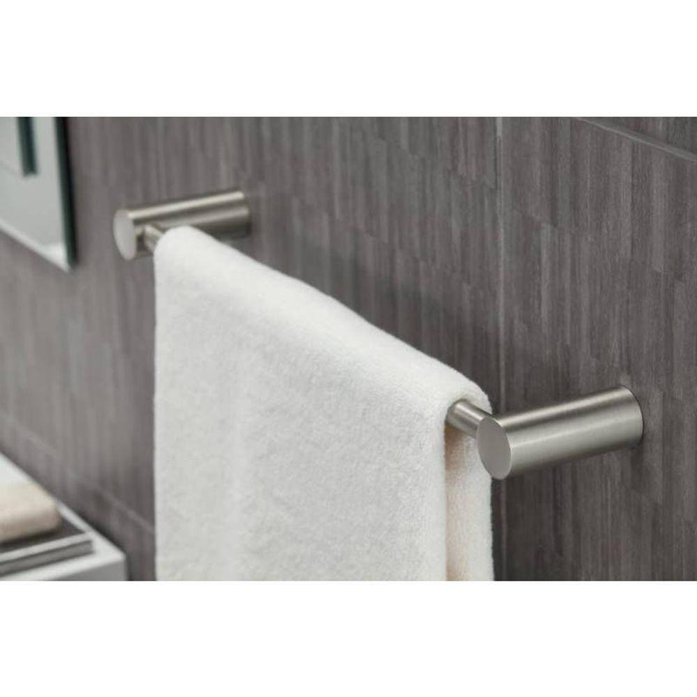 MOEN Align 24 in. Towel Bar in Brushed Nickel YB0424BN