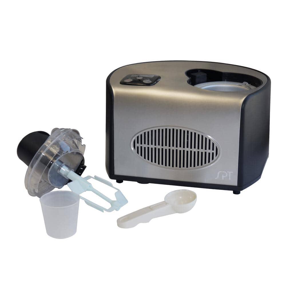 SPT 15 qt Stainless Steel Ice Cream Maker with SelfCooling System