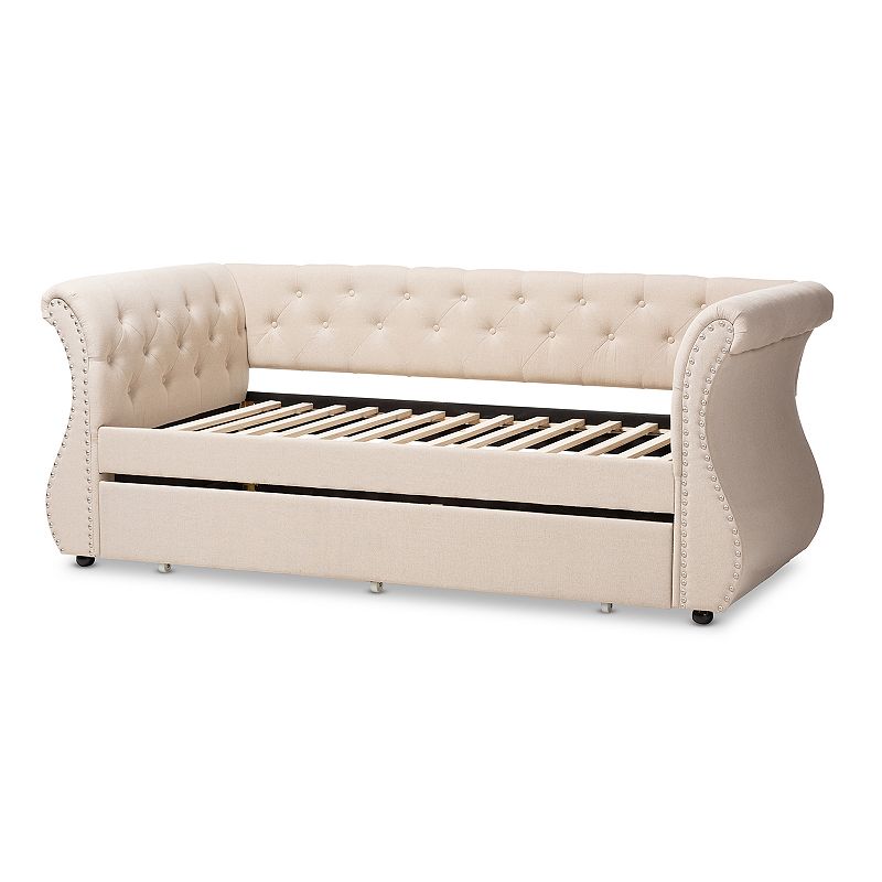 Baxton Studio Cherine Grey Twin Daybed