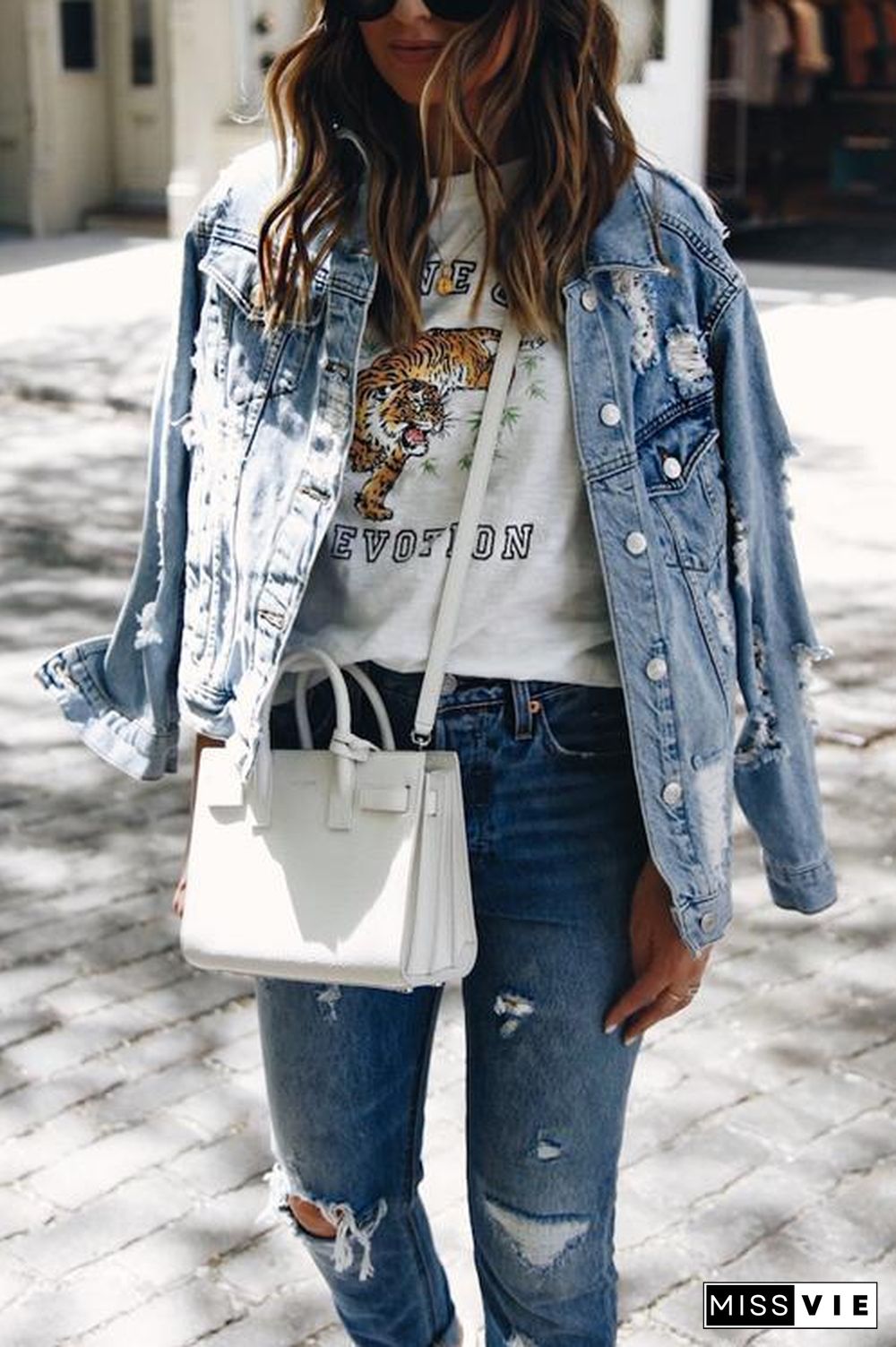 Ripped Denim Jackets