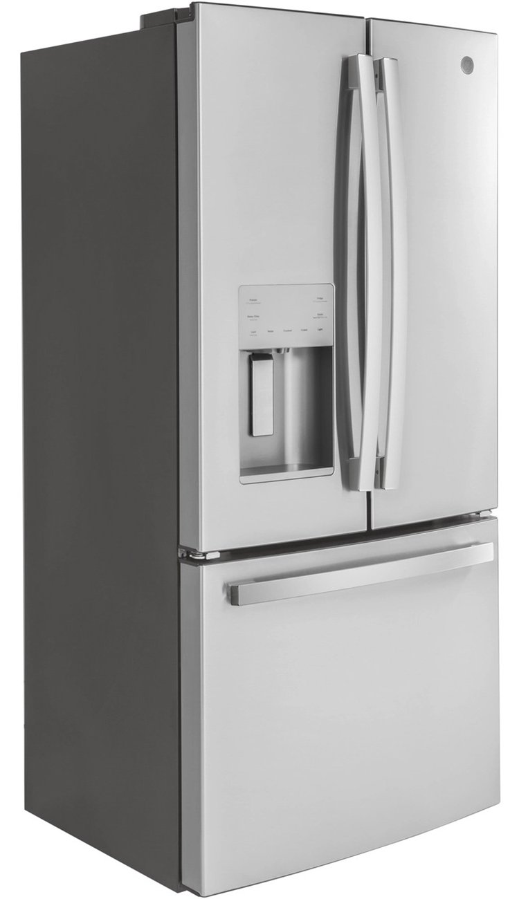 GE ADA ENERGY STAR 17.5 Cu. Ft. Fingerprint Resistant Stainless Steel Counter-Depth French-Door Refrigerator