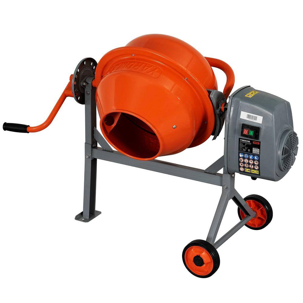 YARDMAX 1.6 cu. ft. Concrete Mixer YM0046