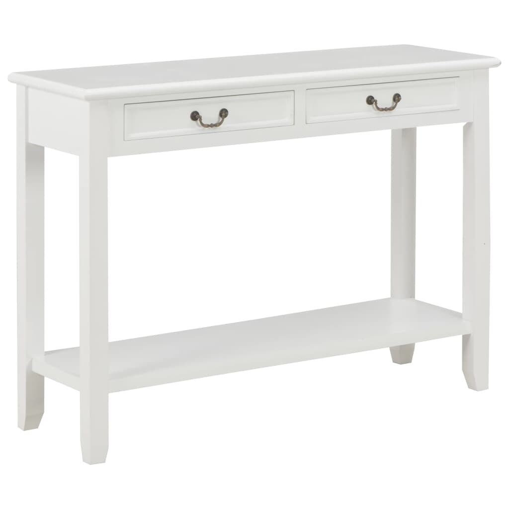 vidaXL Console Table White 43.3