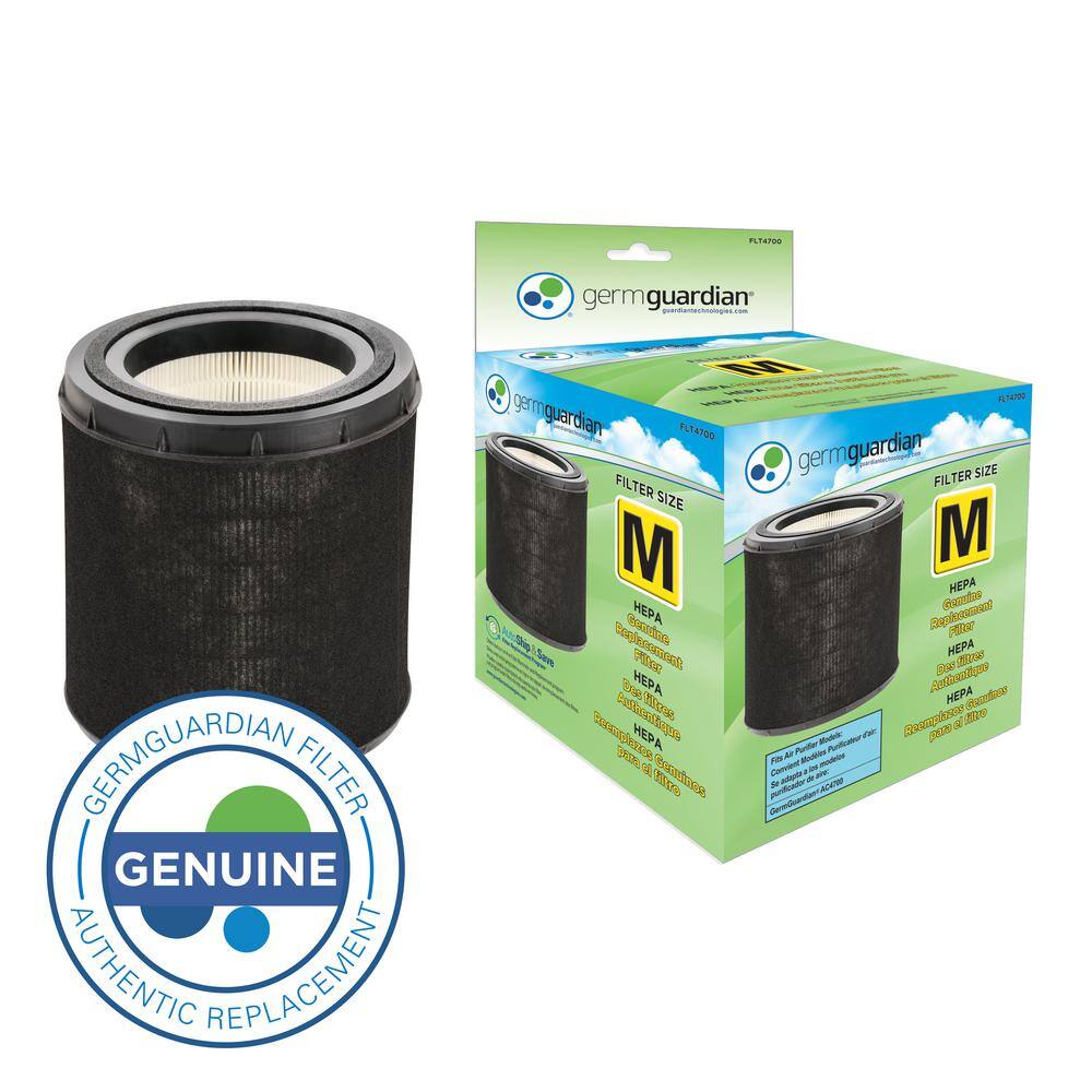 GermGuardian HEPA GENUINE Air Purifiers Replacement Filter M for AC4700 FLT4700