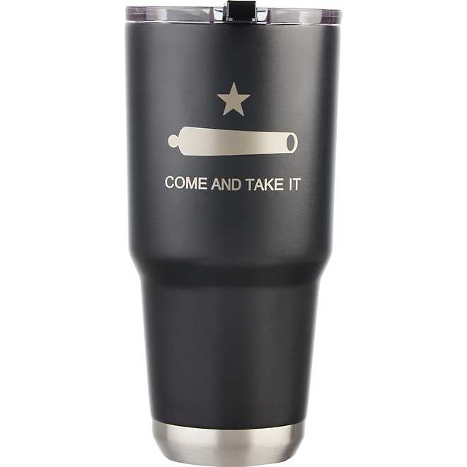 Magellan Outdoors ThrowBack Come And Take It Powder-Coat 30 oz Tumbler