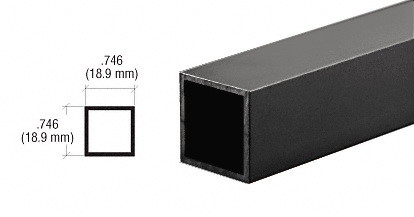 CRL 3/4 Square Tube Extrusion