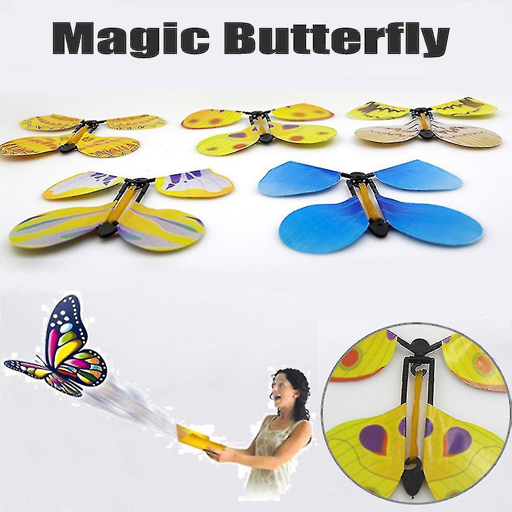 Flying Butterfly Magic Transform Cocoon Into A Flying Butterfly Trick Prop Toy