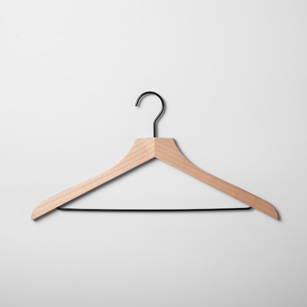 24pk Wood Suit Hangers