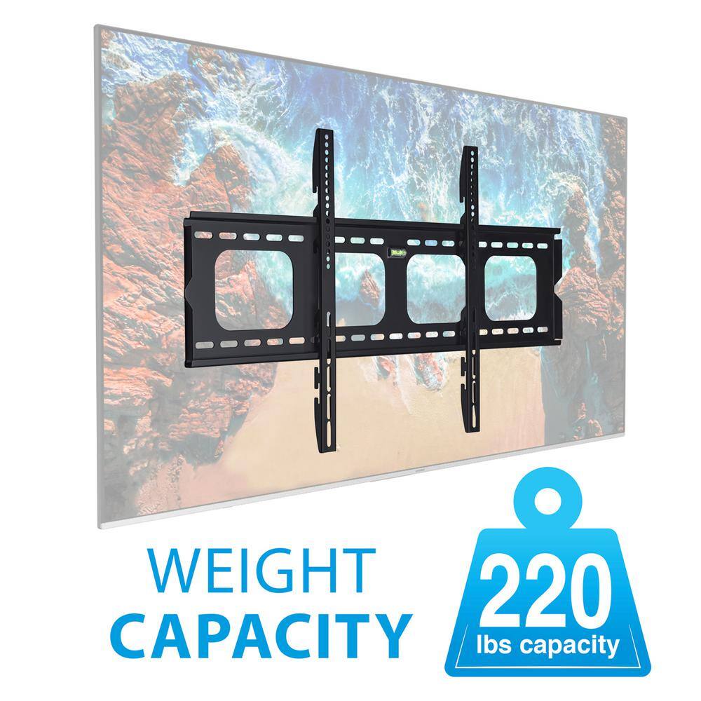 mount-it! Low Profile Fixed TV Wall Mount for Screens Up to 70 in. MI-305L