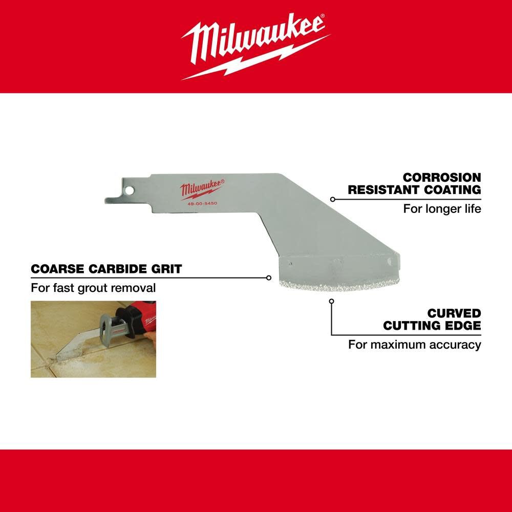 Milwaukee Grout Removal Tool 49-00-5450 from Milwaukee