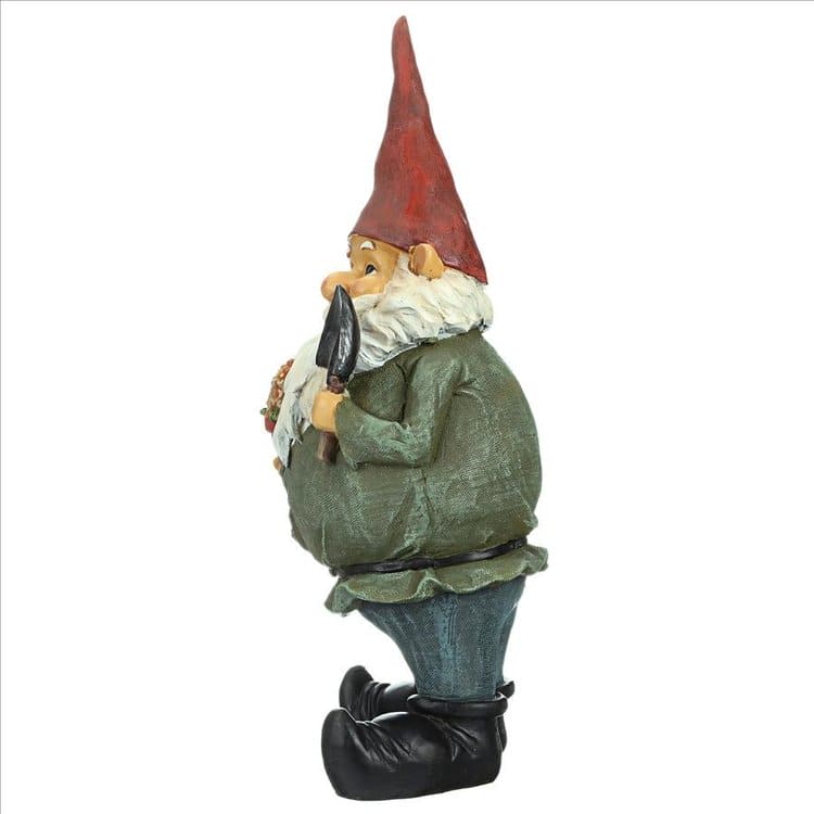 Dagobert with Gifts Garden Gnome Statue by Design Toscano