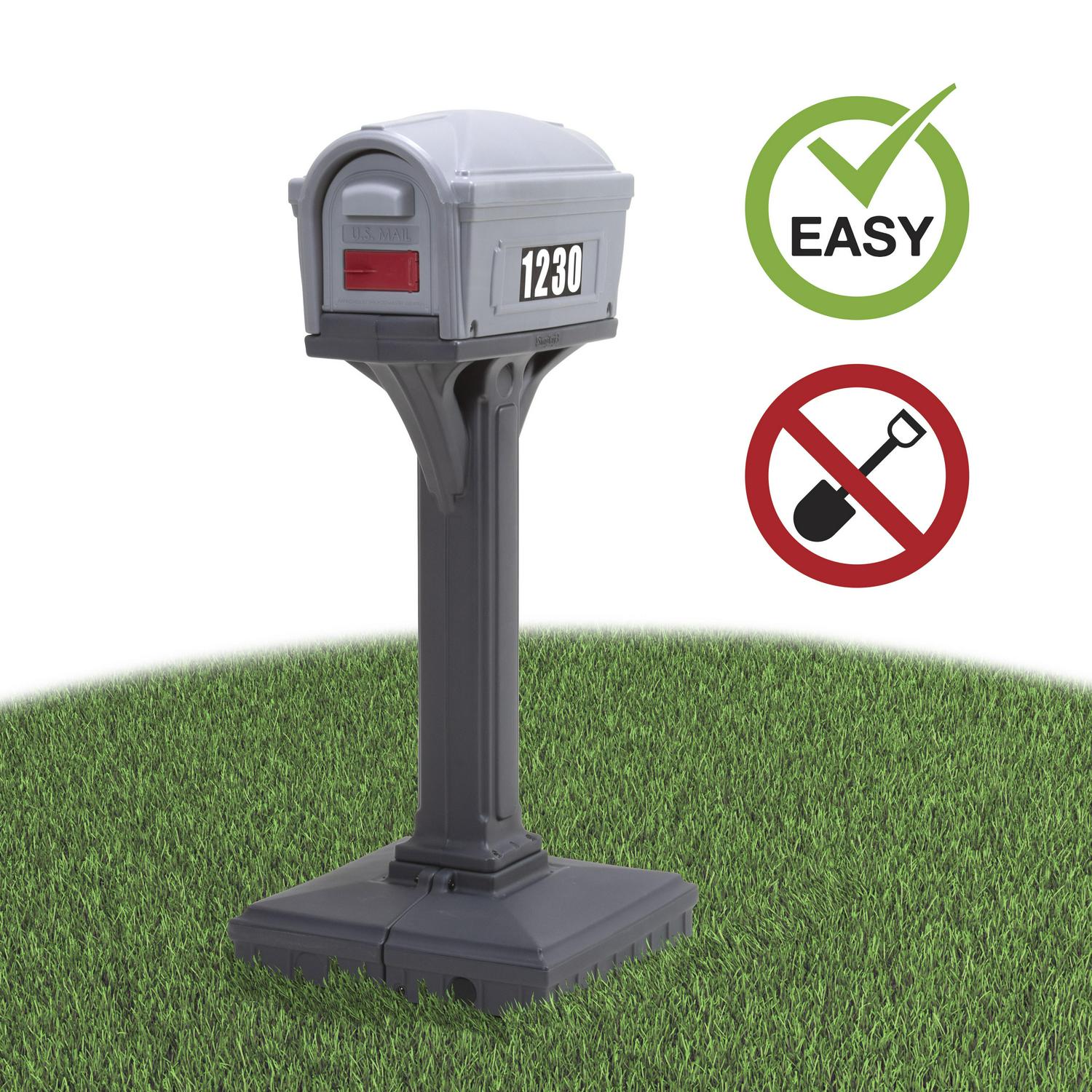 Simplay3 Dig Free Easy Up Classic Mailbox