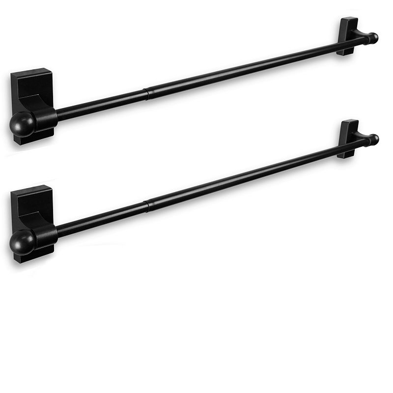 Rod Desyne 2-pack Self-Adhesive or Wall-Mounted Rod