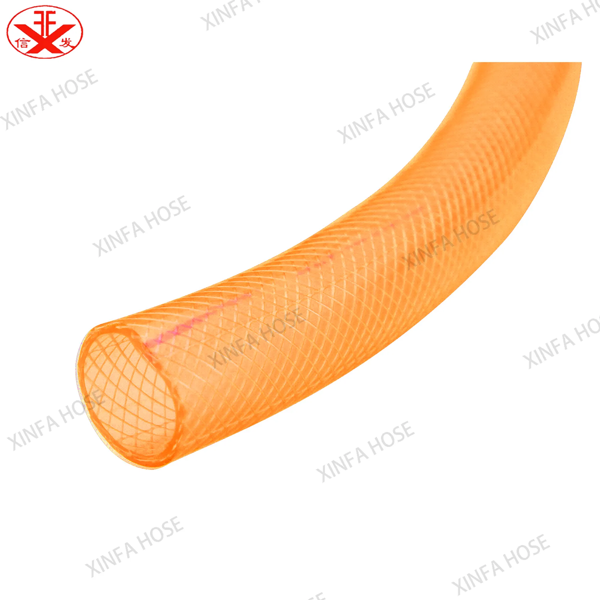 orange color pipe with quick connect PVC Customized water hose pipe Garden hose