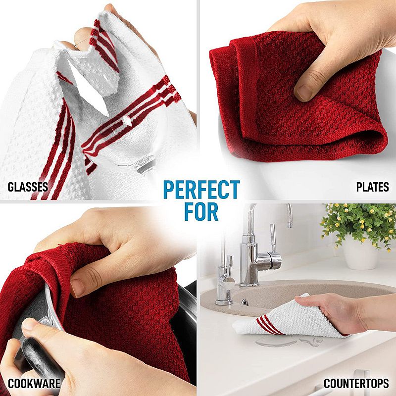 Absorbent Kitchen Towels Cotton