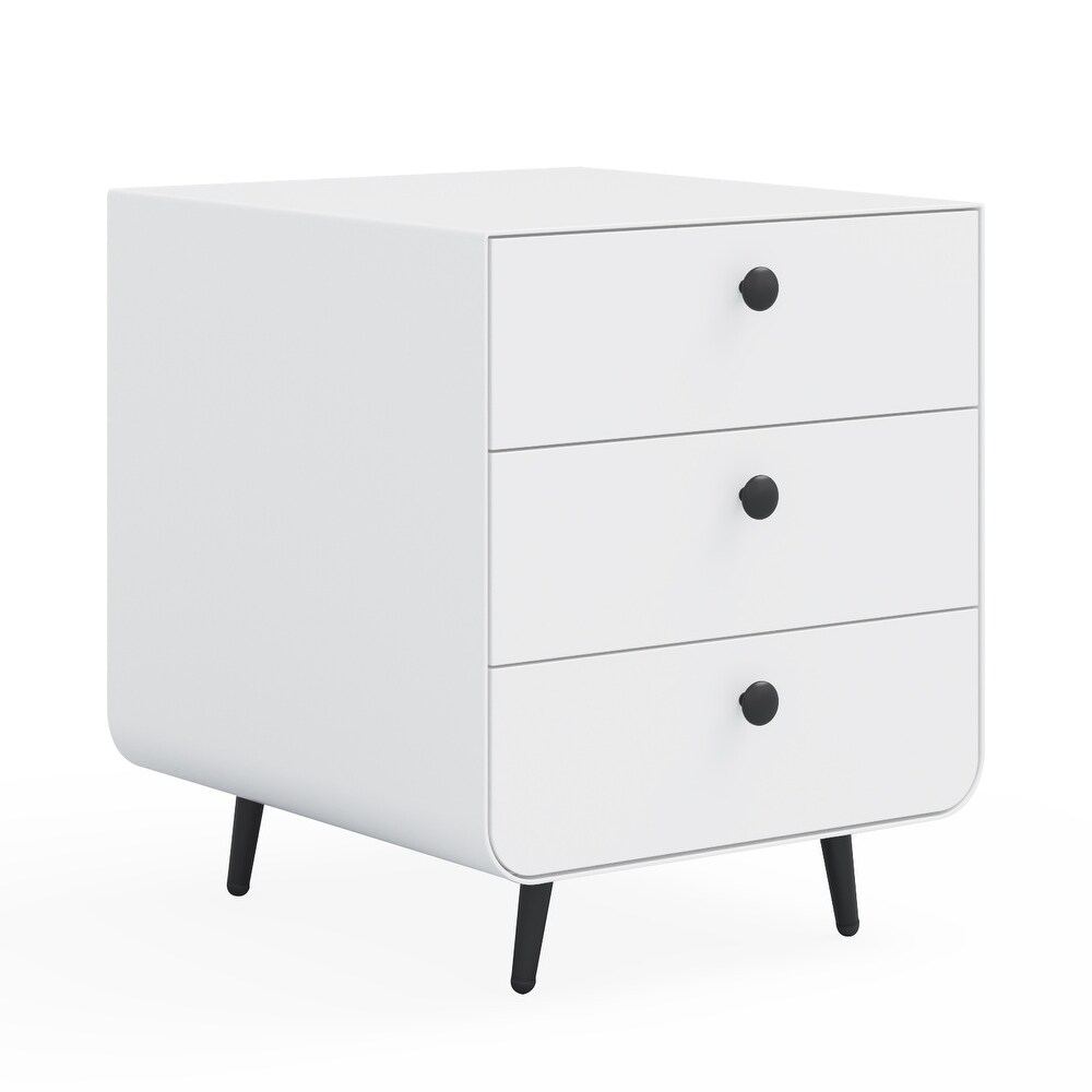 Modern Night Stand Storage Cabinet