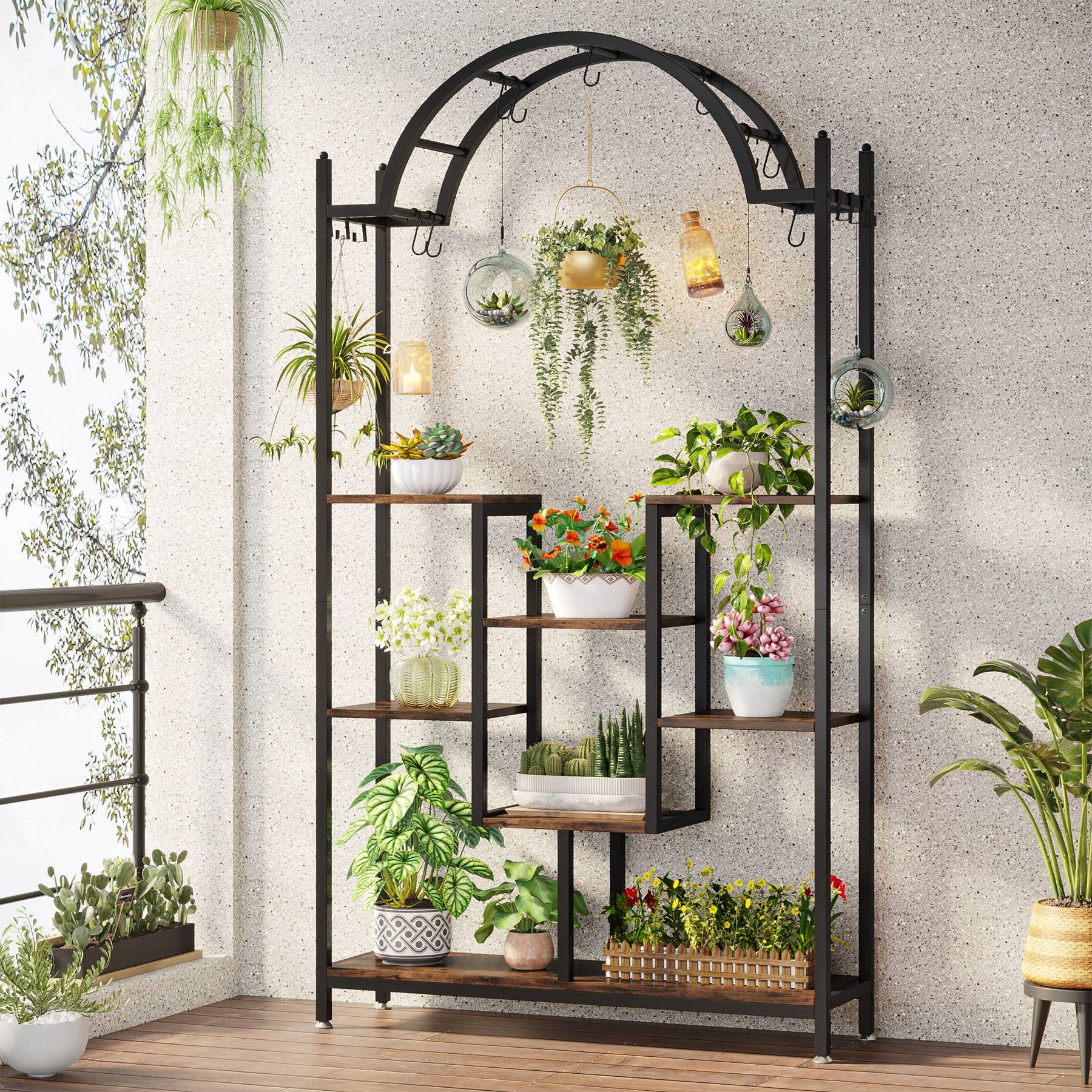 Arched Plant Stand, 74.8