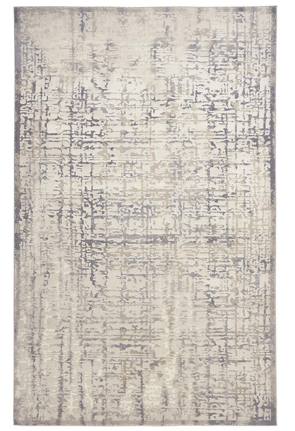 Vanhorn Ivory and Beige Rug by BD Fine