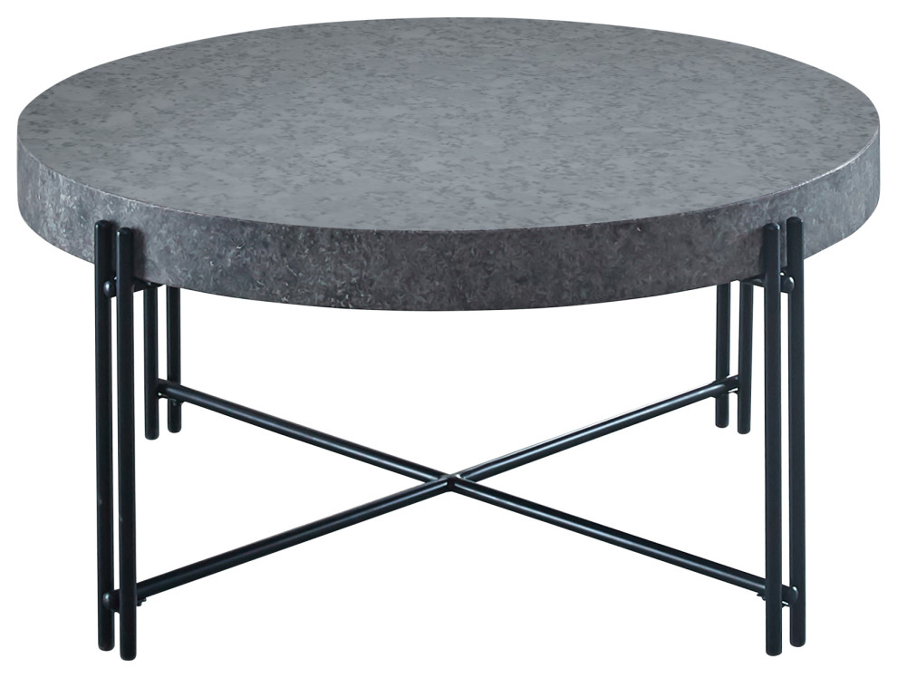 Steve Silver Morgan Round Cocktail Table MG200C   Midcentury   Coffee Tables   by Steve Silver  Houzz