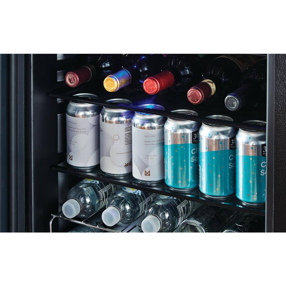 Vissani 4.3 Cu. ft. Wine and Beverage Cooler in Stainless Steel HVBC430ST