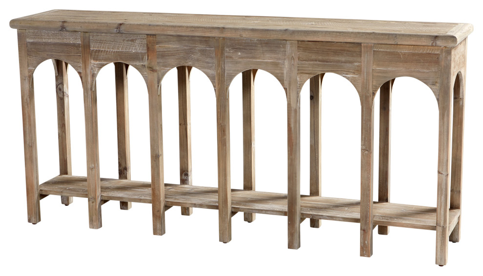 CYAN DESIGN 10504 Sardinia Console Table   Farmhouse   Console Tables   by HedgeApple  Houzz