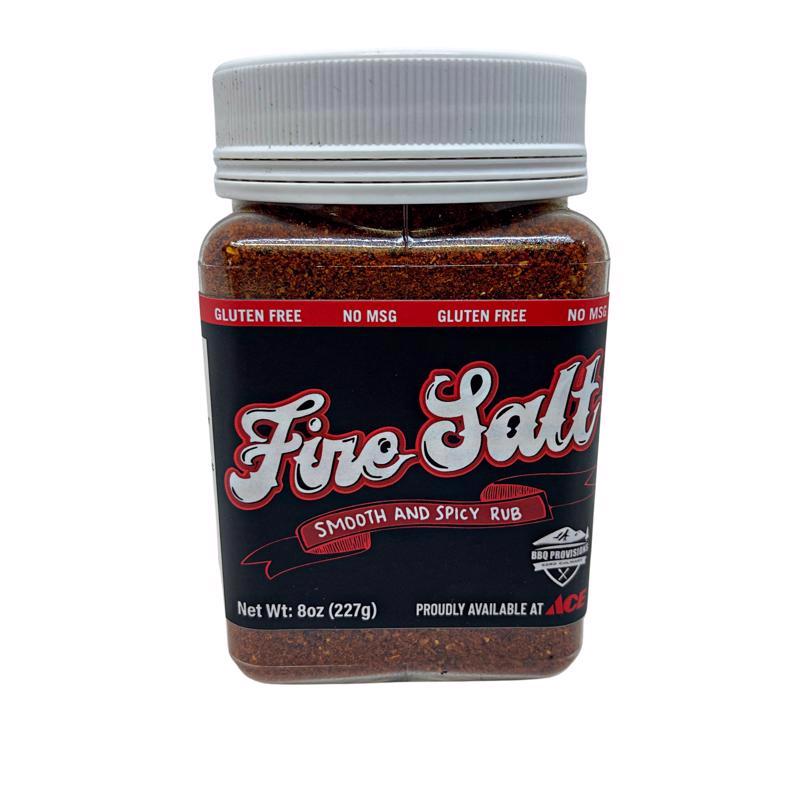 BBQ RUB FIRE SALT 8OZ