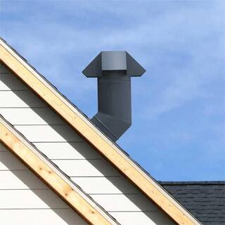Gibraltar Building Products 6 in. Adjustable Pitch Galvanized Steel Pipe Flashing JACK6GZ
