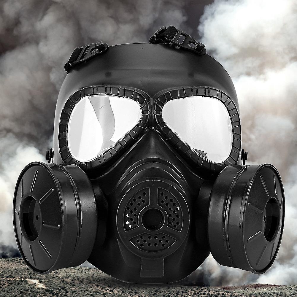 Full Face Gas Simulation Mask Military Reality Cs Field Protective Helmet Commando