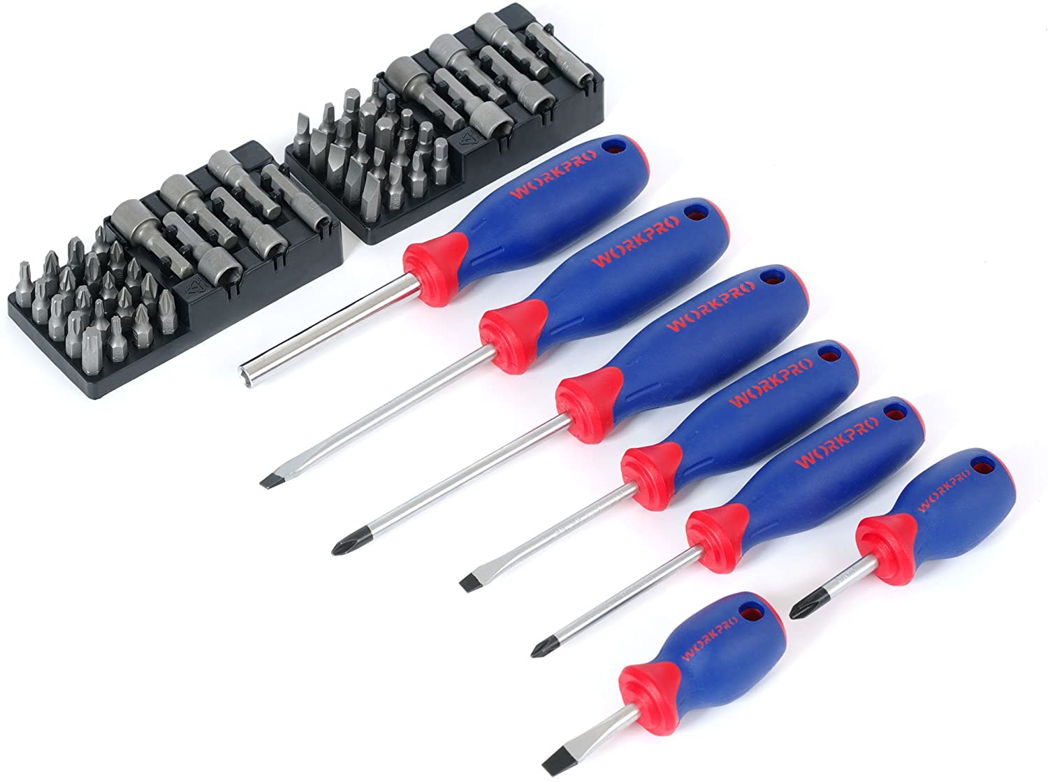 408-Piece Mechanics Tool Set with 3-Drawer Heavy Duty Metal Box (W009044A)