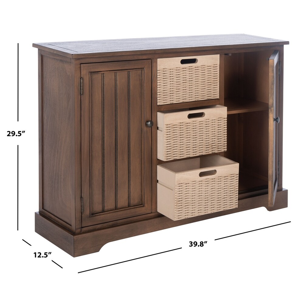 SAFAVIEH Landers 2 Drawer and 3 Removable Baskets   39.8\