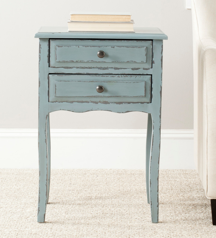 Safavieh Lori End Table   Farmhouse   Side Tables And End Tables   by Safavieh  Houzz