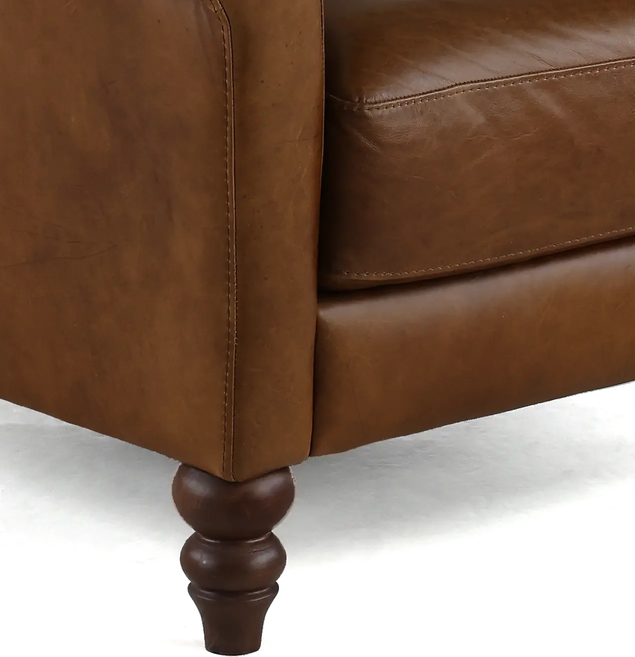 Dallas Brown Leather Chair