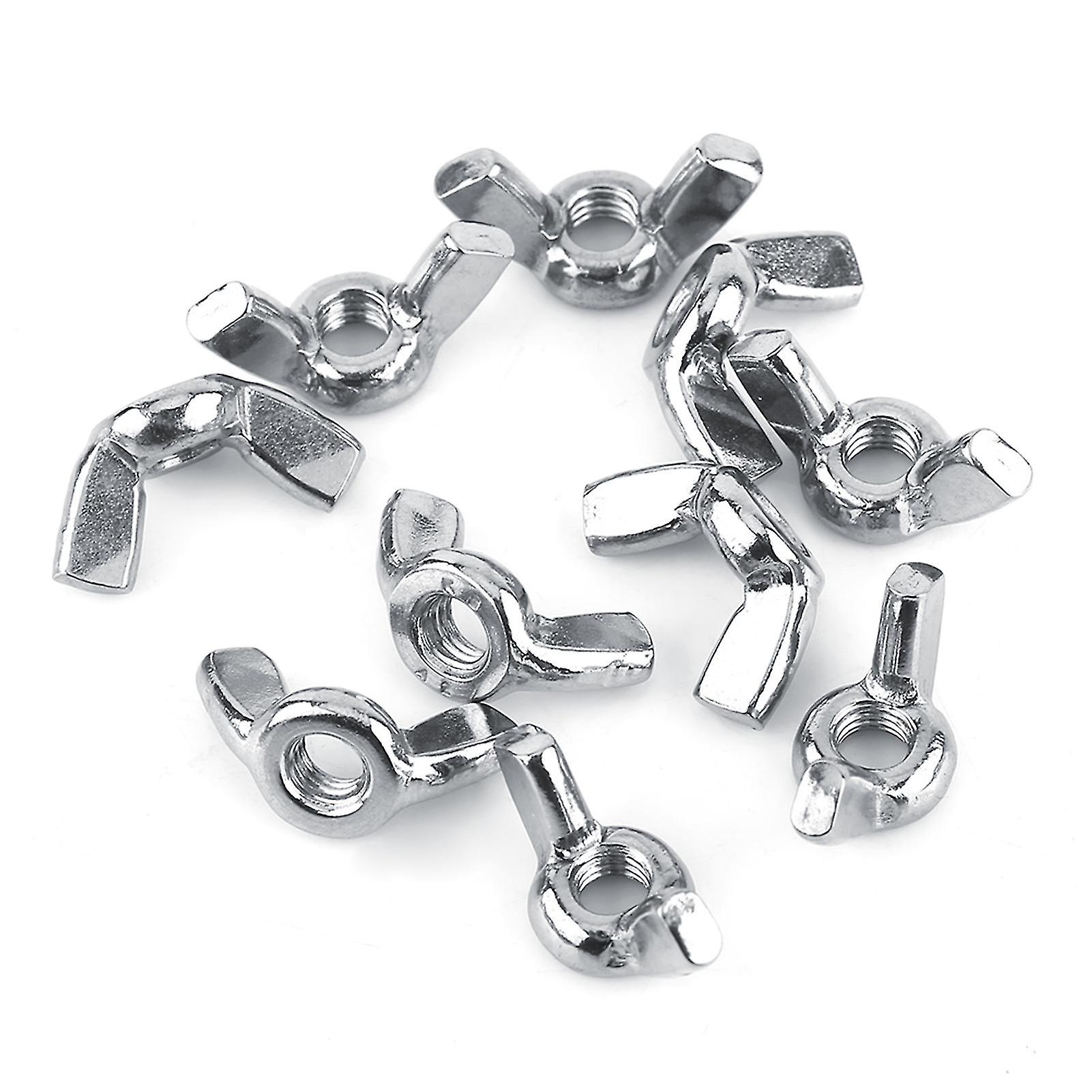 100 Pack M3-m8 Butterfly Wing Nuts Assortment Kit Stainless Steel Wing Nuts Fasteners[m5]