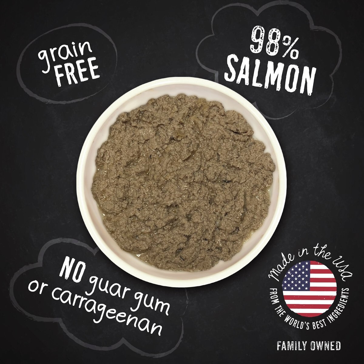 Hound and Gatos 98% Salmon Grain-Free Canned Cat Food