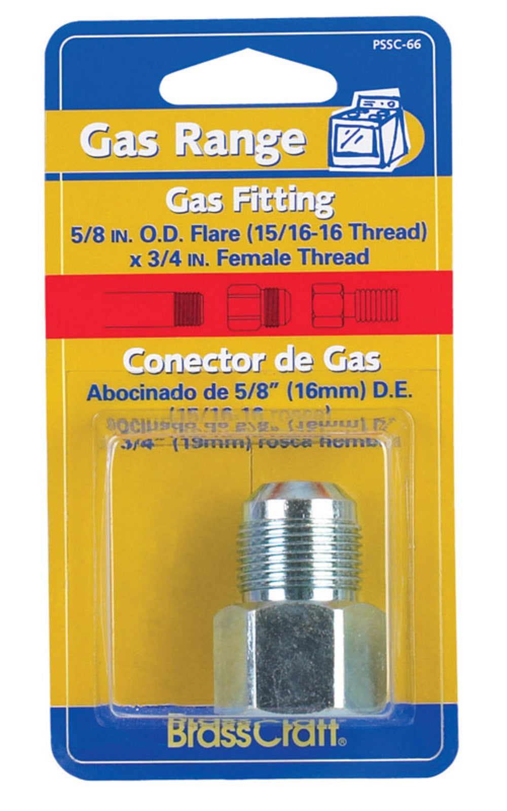 GASFIG 5/8FL 3/4FIP