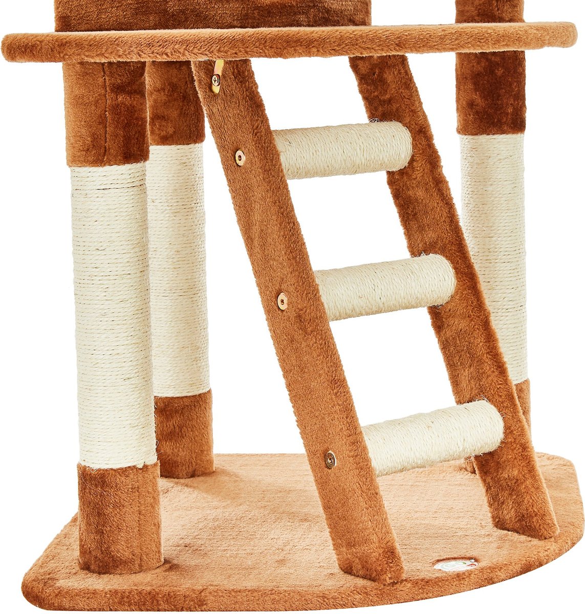 Go Pet Club 48-in Classic Sisal Posts Cat Tree Condo