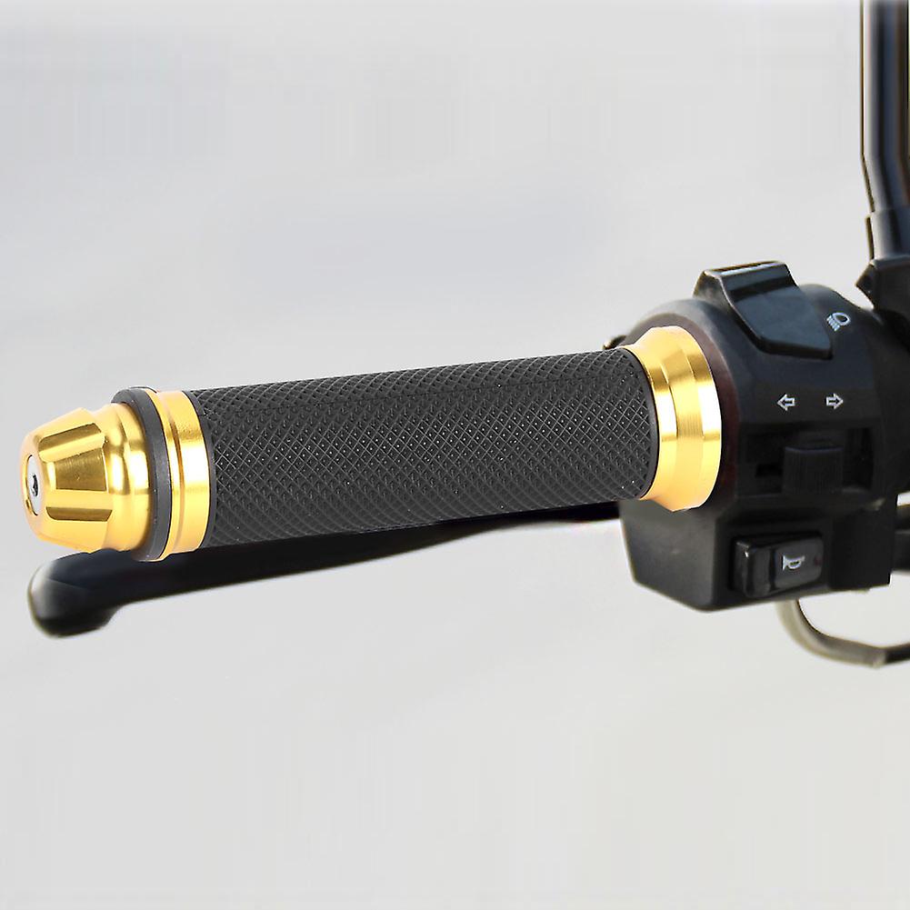 Motorcycle Cnc Aluminum Rubber Handlebar Hand Grips For 7/8