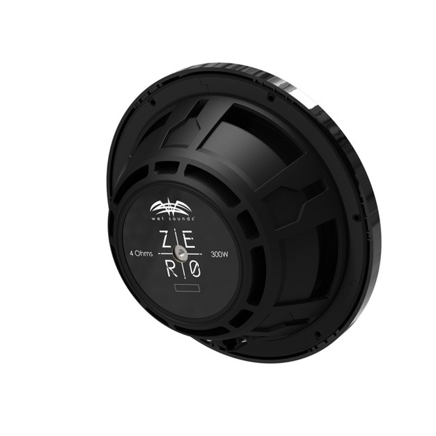 Zero Series Marine Subwoofer With Shallow Mounting Depth And Hidden Mounting Hardware