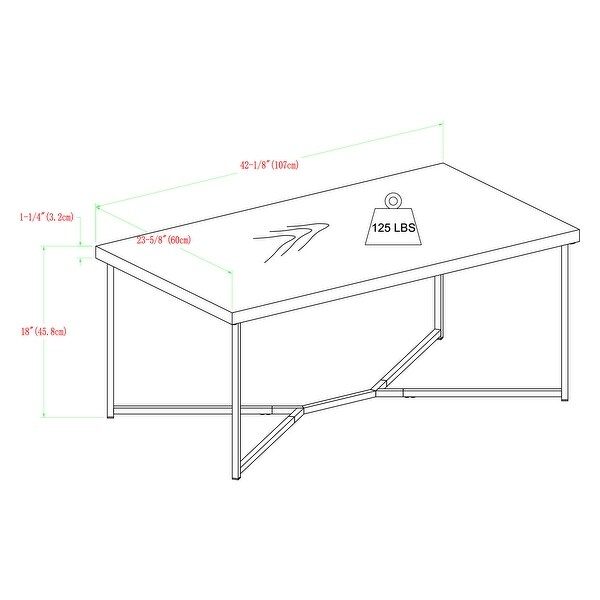 Middlebrook Ipsen Modern Coffee Table