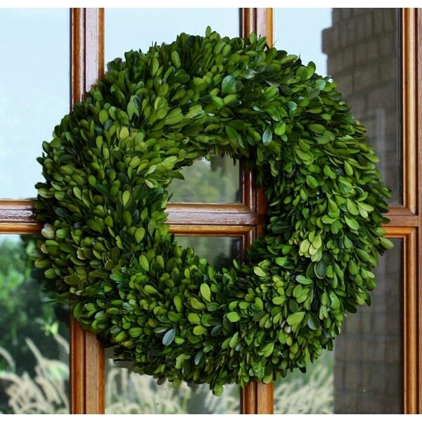 Preserved Boxwood Wreath