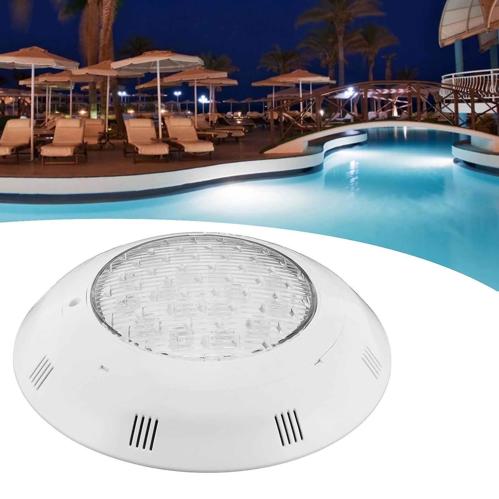 Pool Wall Lamp 18led Underwater Light Ip68 Waterproof For Swimming Pool Wall Mounted Pure White