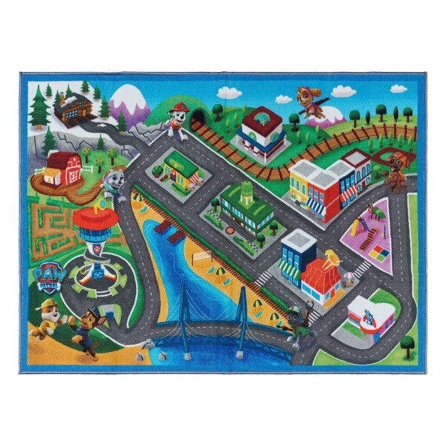 X 54 quot Paw Patrol Activity Road Rug