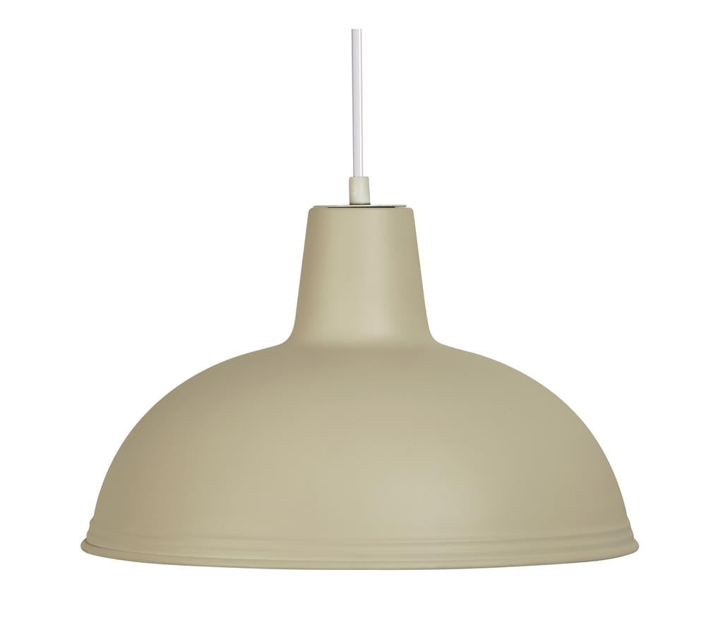 Oaks 6177 CR Kanya Cream 1 Lamp Vintage Metal Pendant Light