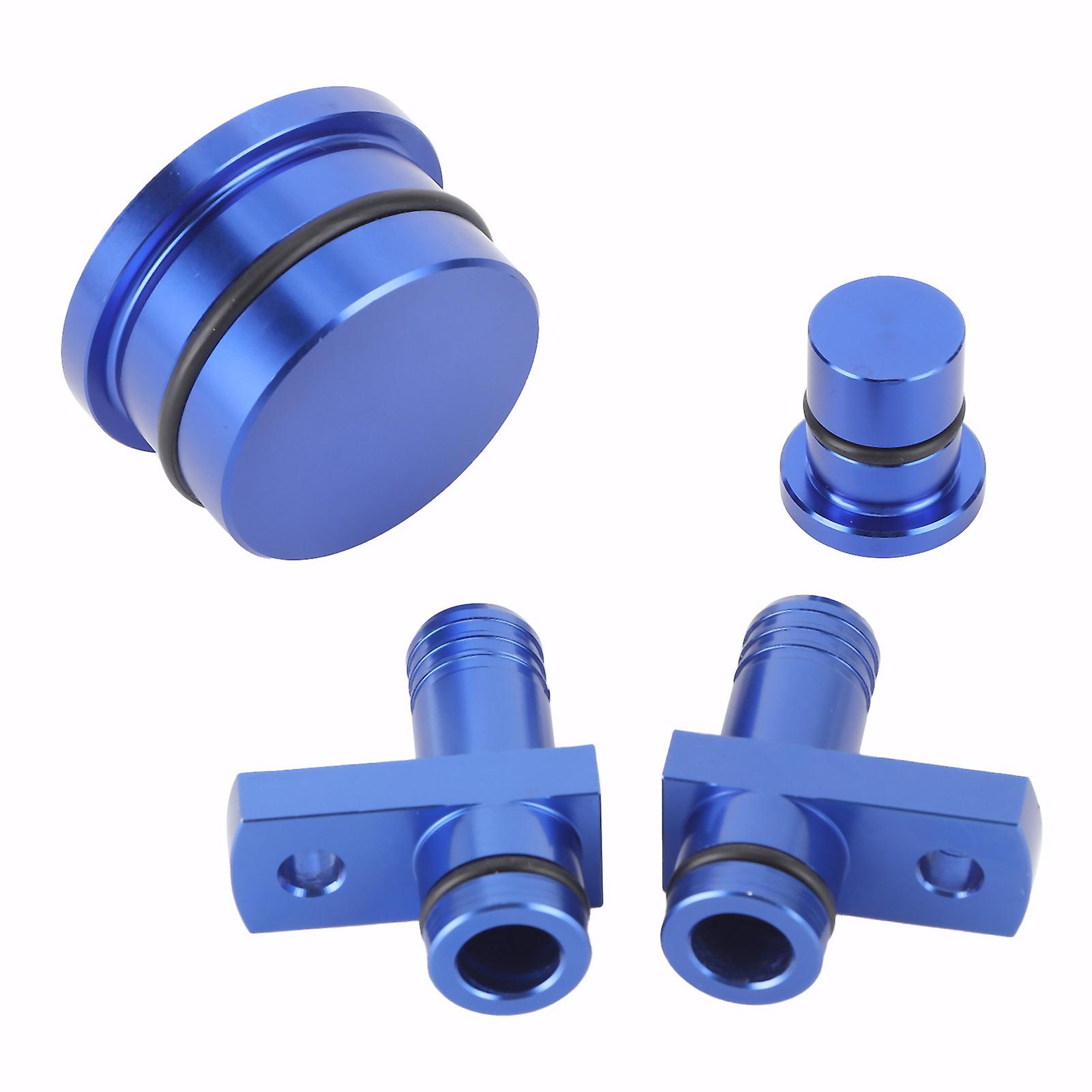 Pcv Reroute Fittings With Reroute Port Plug Resonator Plug Fit For Gm Duramax 2004.5-2010 6.6l