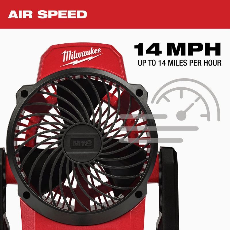 MW M12 Cordless Jobsite Fan