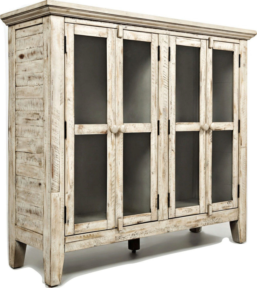 Rustic Shores Scrimshaw Server   Rustic   Accent Chests And Cabinets   by HedgeApple  Houzz