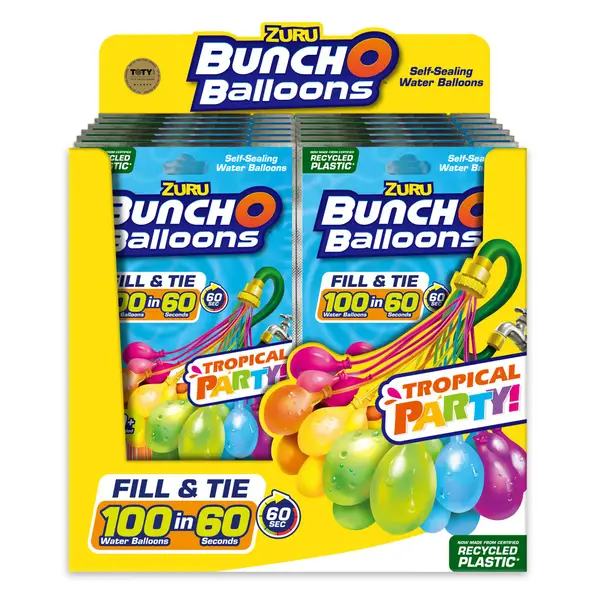 Bunch O Balloons 3-Pack Tropical Party Water Balloons