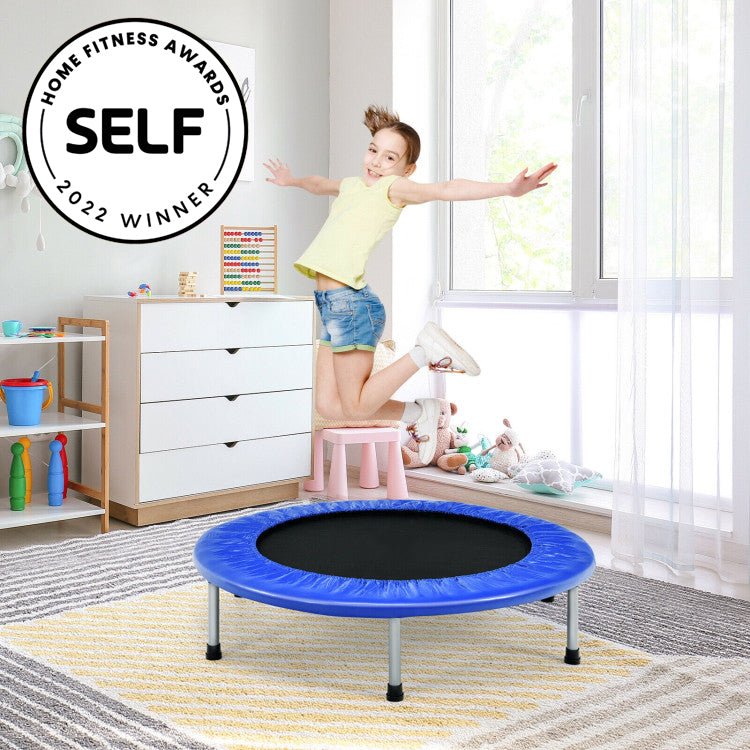 Best 38-Inch Mini Folding Fitness Rebounder Trampoline For Everyone