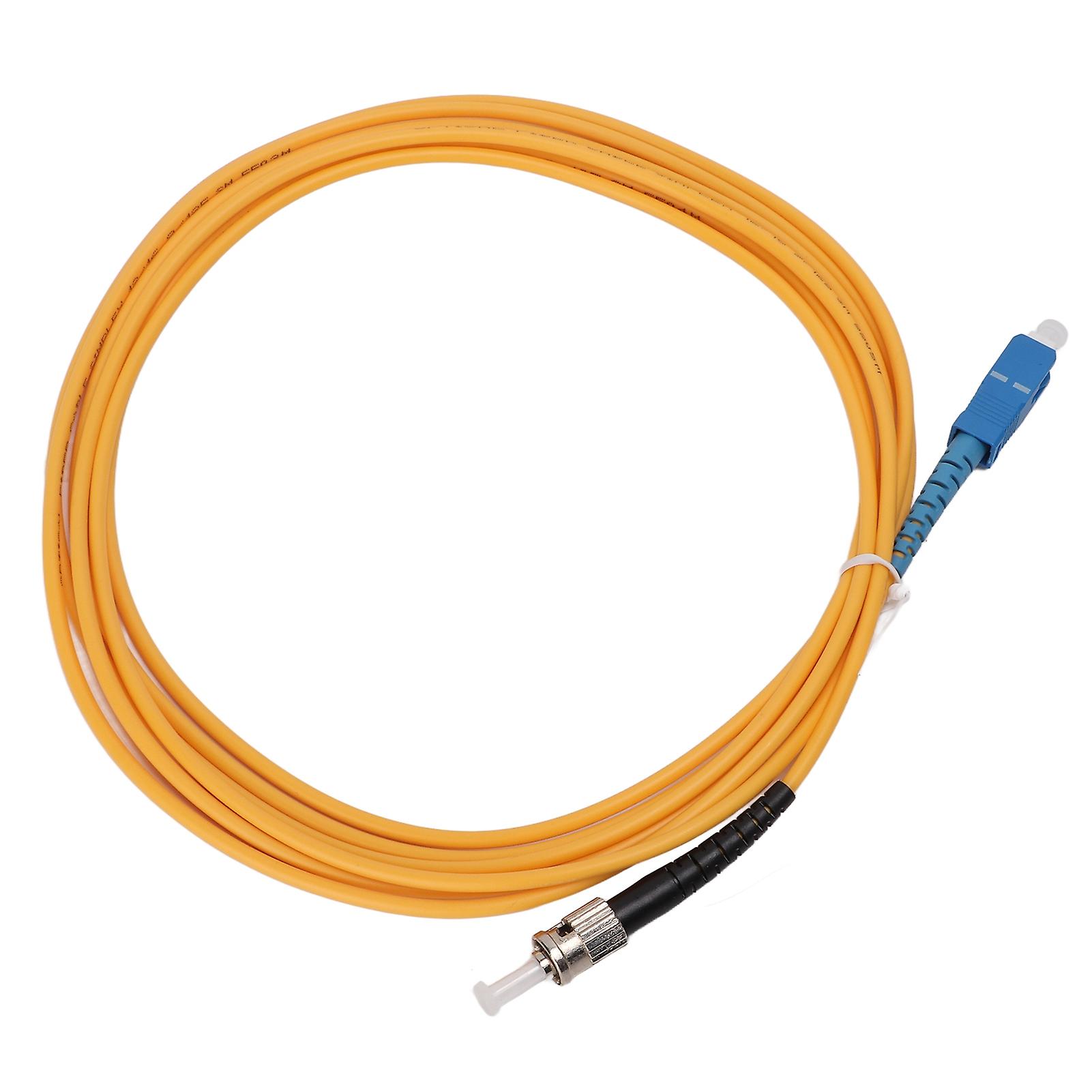 Fiber Optic Patch Cord 3meters Single Mode Single Core Excellent Material Advanced Technology Fiber Optic Jumper