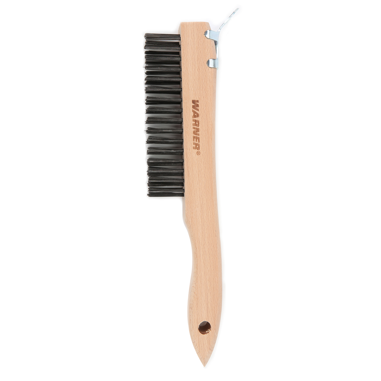 Warner 1 in. W X 9.5 in. L Carbon Steel Wire Brush